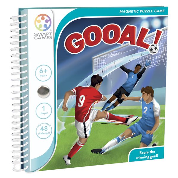 Smart Games Gooal A Soccer Goal Magnetic Puzzle Strategy &amp; Logic Game