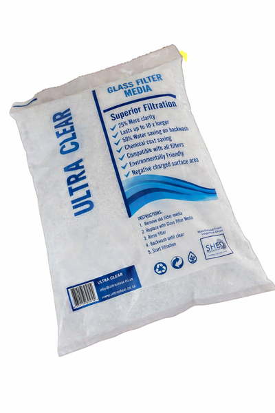 Ultra Clear Glass Filter Media 15kg