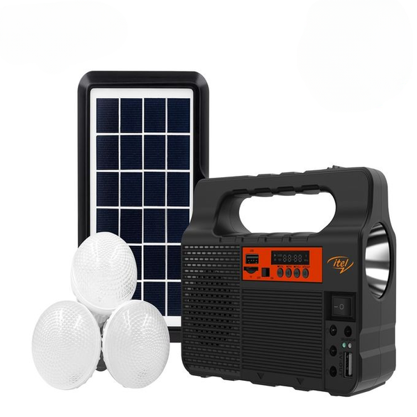 itel Solar Light System With All Day FM Radio - H51
