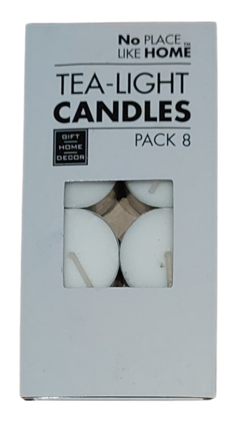 3.5cm White Tea-Light Candles