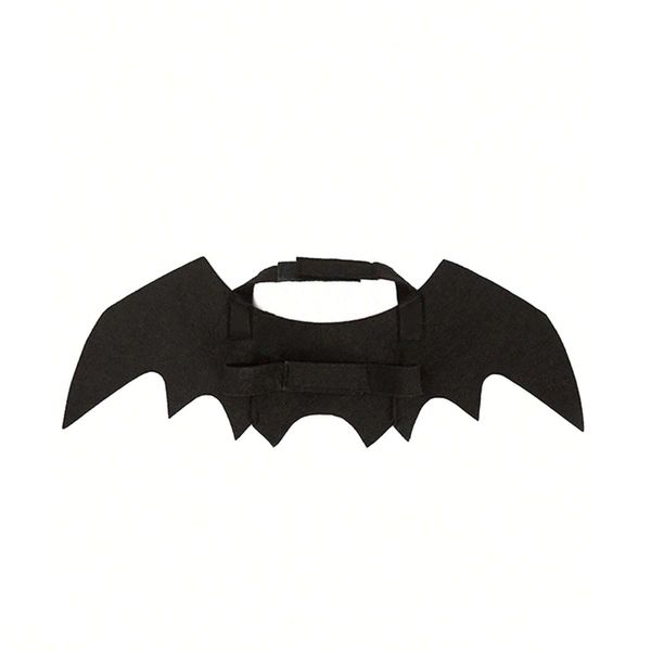 Novelty Black Small Pet Fancy Dress Bat Wings