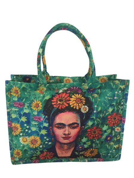 Women Painting Cotton Tote