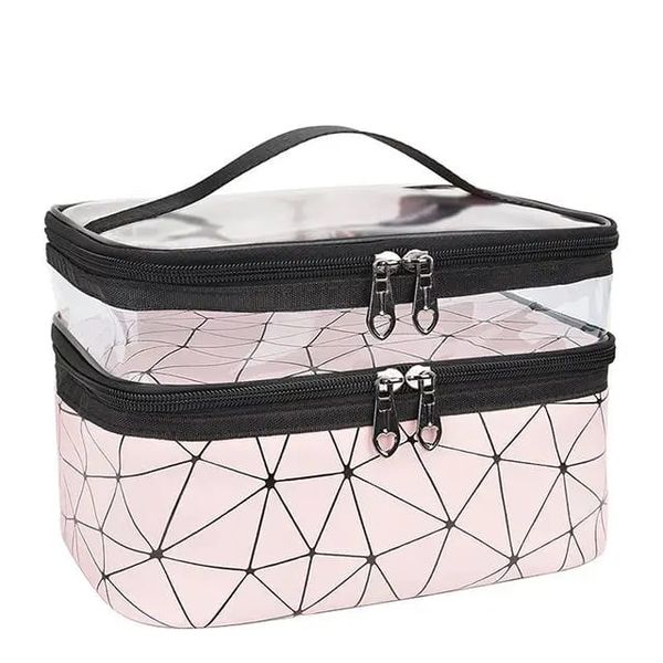 BC Double Compartment Cosmetic Bag- E11