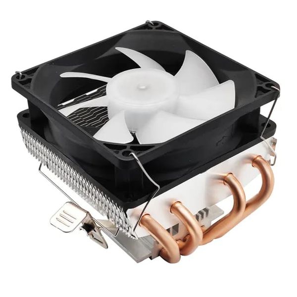 Silent CPU Cooler 3 Pin PC Cooling Radiator RGB Light Cooling Fan