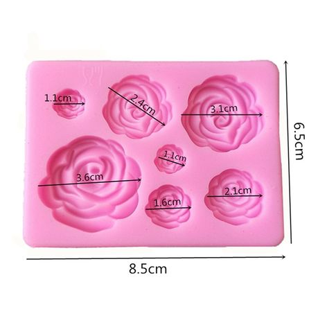 Silicone Rose Fondant Mould  Shop Today. Get it Tomorrow