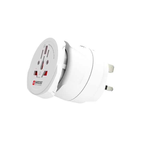 SKROSS Combo World to UK Travel Adapter