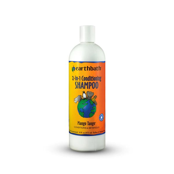 Earthbath 2-in-1 Conditioning Shampoo - Mango Tango (Dilutable)