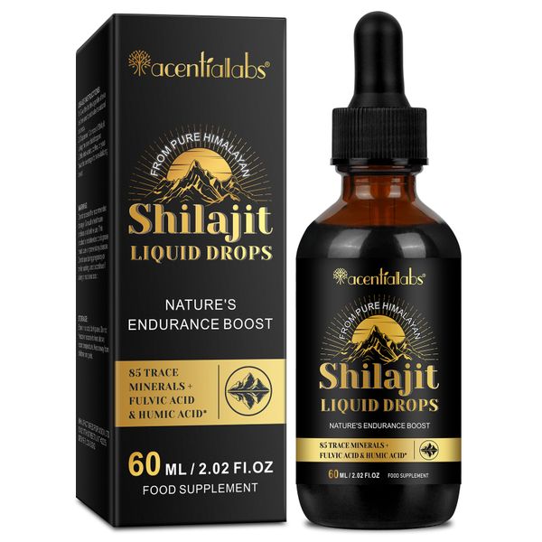 Acentiallabs Shilajit Liquid Drops 60ML