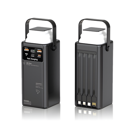 Redisson 2 in 1 Power Bank 50000mAh with Camping Lights 22.5W Fast Charging Image