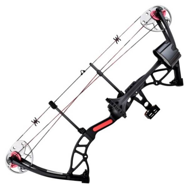 EK Archery Exterminator 15-70LB Black/Red Compound Bow - CO-035BA ...