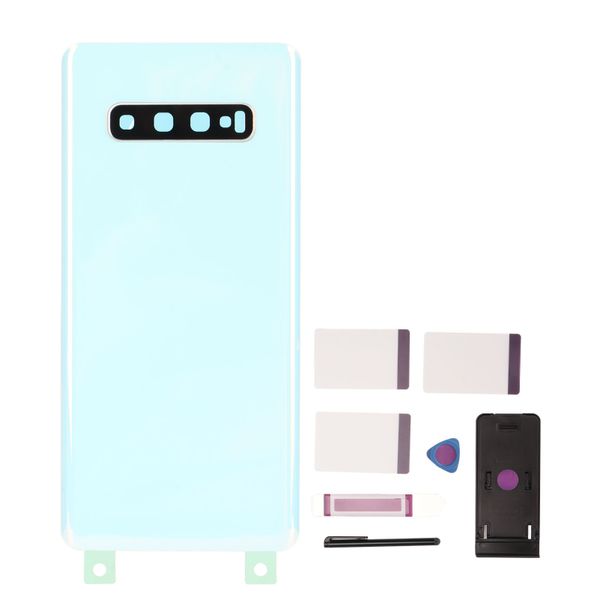 S10+ Back Glass White w/Stylus