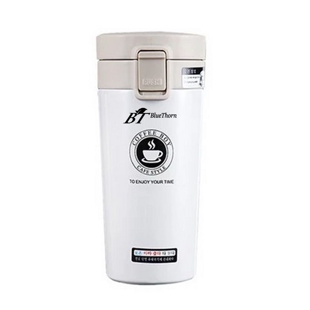 380ML Leak Proof Travel Coffee Mug – Thermos Mug - White | Shop Today ...