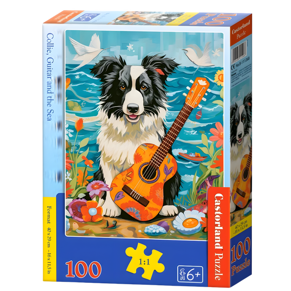 Castorland Collie, Guitar &amp; The Sea 100pc