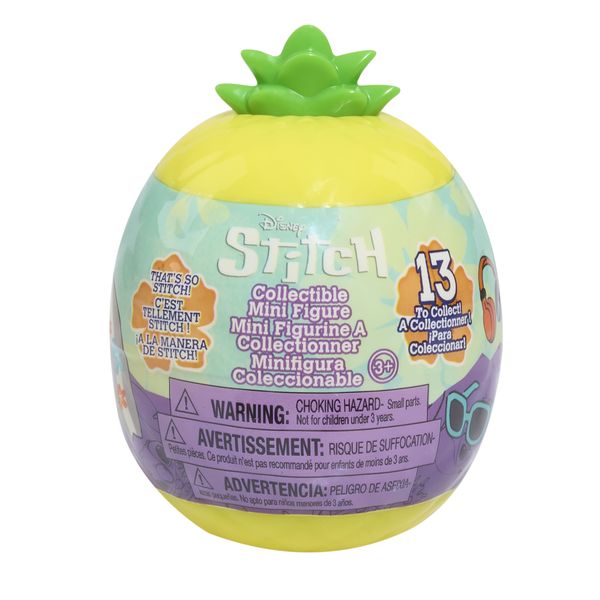 Stitch Mini Figure In Pineapple Blind Capsule