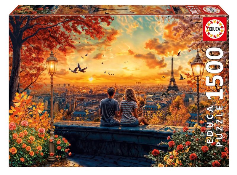 Educa In Love In Paris Puzzle - (1x1500 Piece)