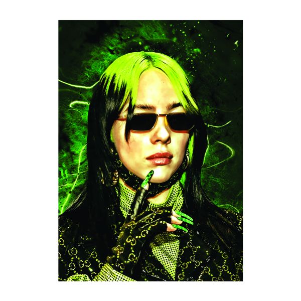 Billie Eilish Fan Art - A1 Poster