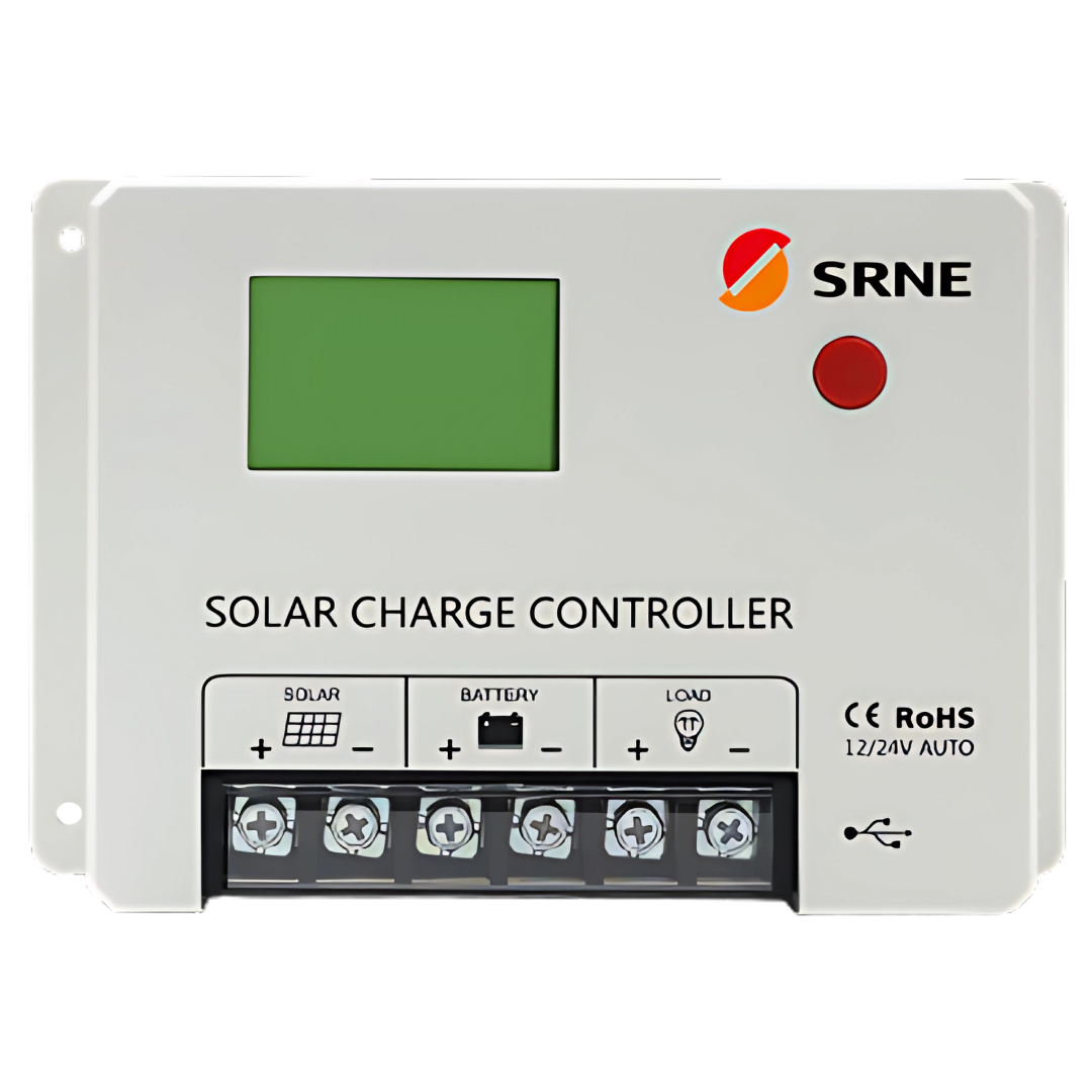 SRNE HC2460-C: 60A PWM Solar Charge Controller with LCD & RS485