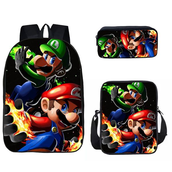 Lunch Box And Pencil Case Set Mario image