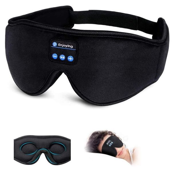 Wireless 3D Stereo Sleep Mask Headphones