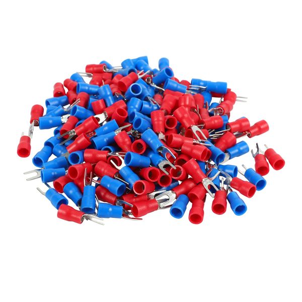 200 Pcs 16-14 Awg Red Blue Wire Connector Compatible with Universal