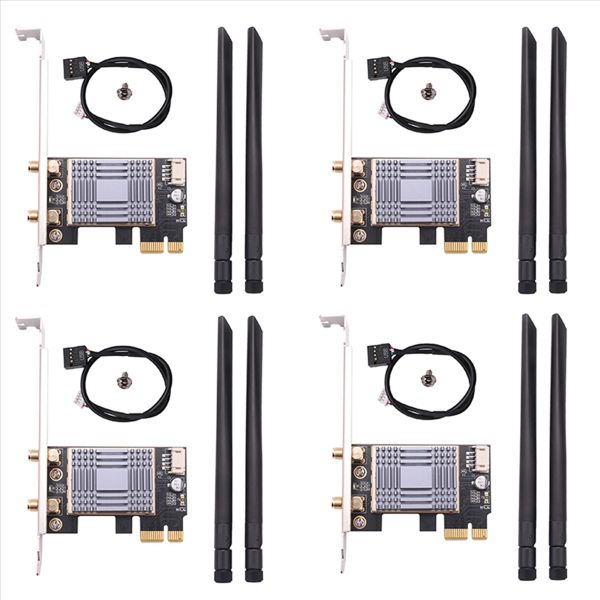 N1202 Ar5B22 2 4G/5G Dual Band Pcie Network Card With Bluetooth 4 0