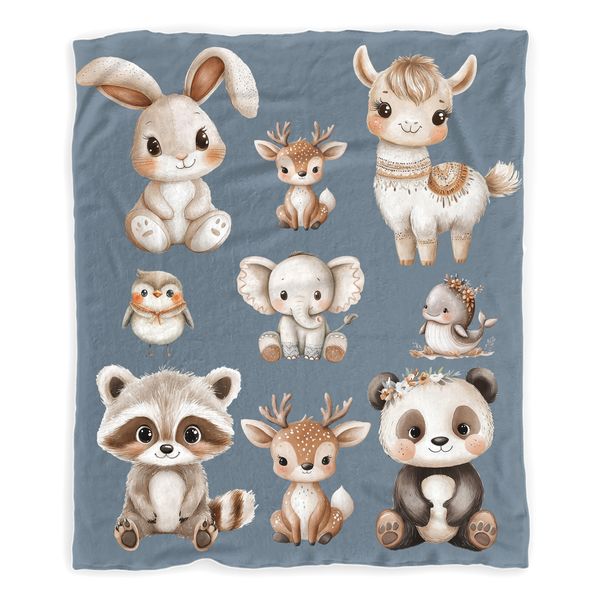 Loving Animals Baby Fleece Blanket