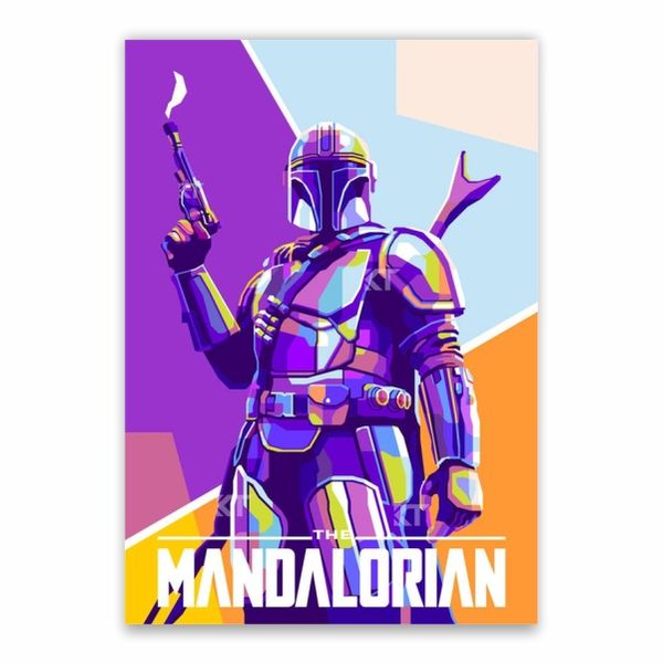 The Mandalorian Pop Art Poster - A1