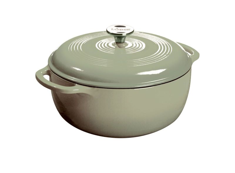 Lodge 5.7Lt Enamel Dutch Oven Desert Sage 30cm
