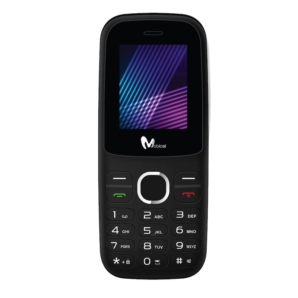 Mobicel C2 32MB 2G Dual Sim Feature Phone - Black + MTN SIM KIT