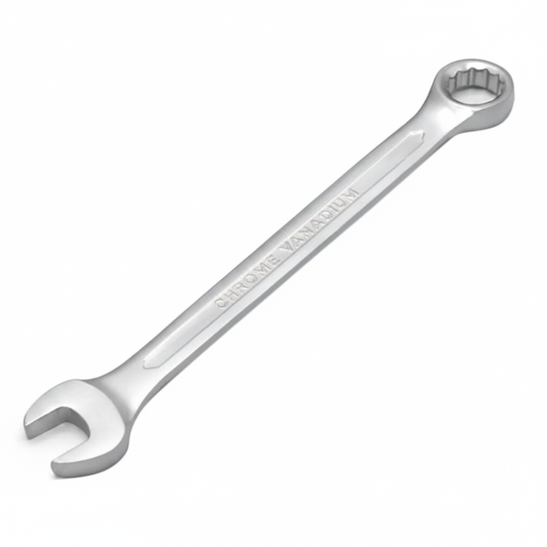 Force 27mm Combination Wrench - Chrome Vanadium Steel, 12-Point Box End
