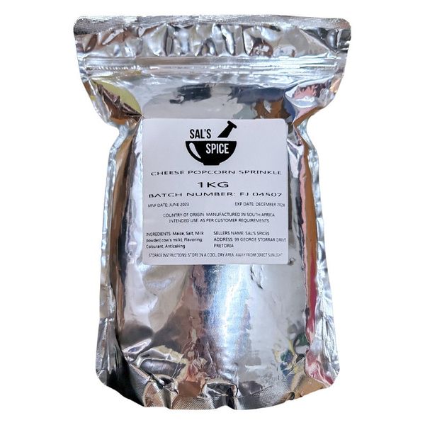 Sal's Spice Cheese Popcorn Sprinkle - 1kg
