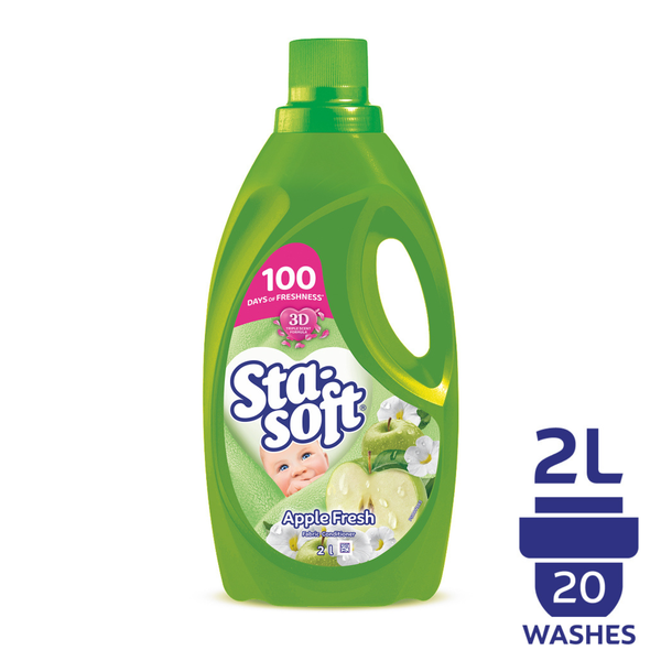 Sta-soft Apple Fresh 2L Fabric Softener