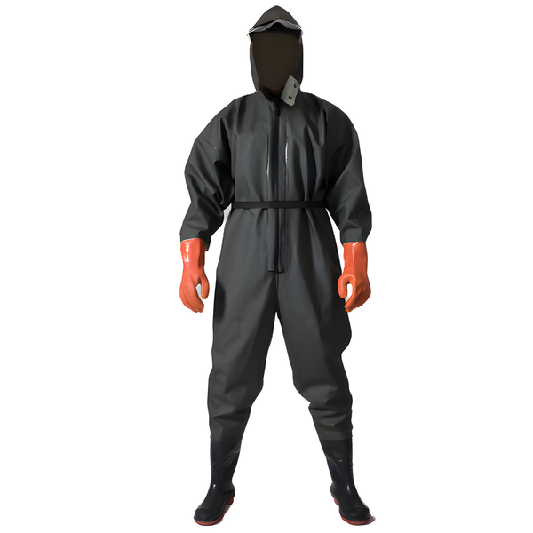 Full Body Waterproof Fishing Waders Boots One-Piece Hunting Suit Equitment