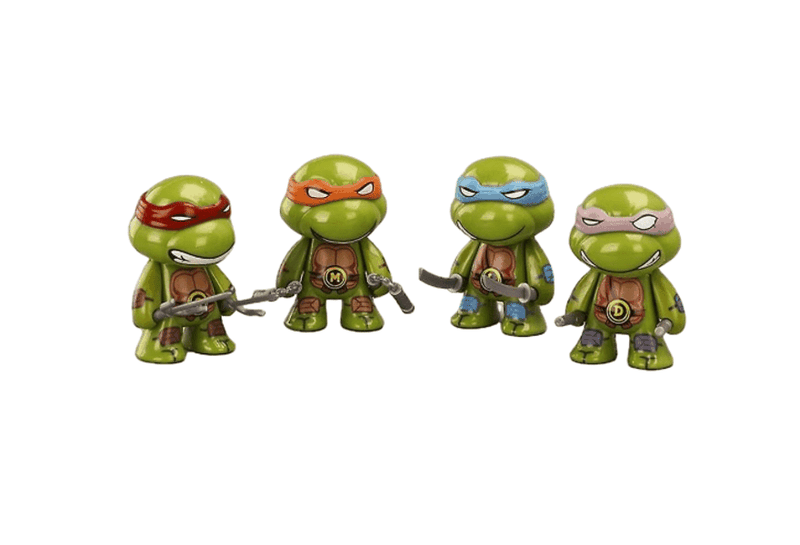 Teenage Mutant Ninja Turtles Mini Figures - 4 Pack