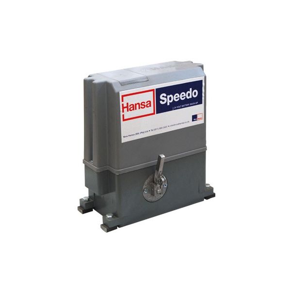 HANSA Speedo 24V Heavy Duty and 4m Steel Rack Gate Motor - GA53-2