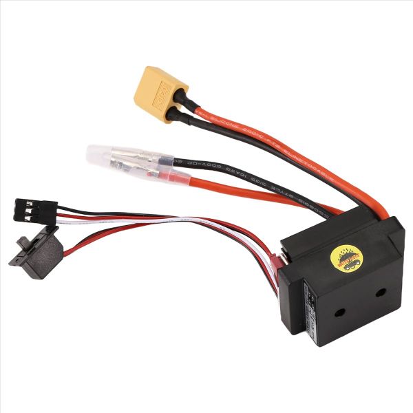RC Hobby 60A ESC Brushed Motor Speed Controller with 2A BEC High Voltage 6-