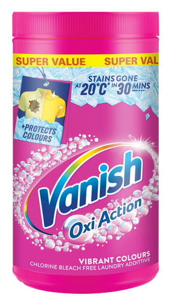 Vanish 2kg, Laundry Stain Remover, Power O2 Pink, Multi-Action Powder