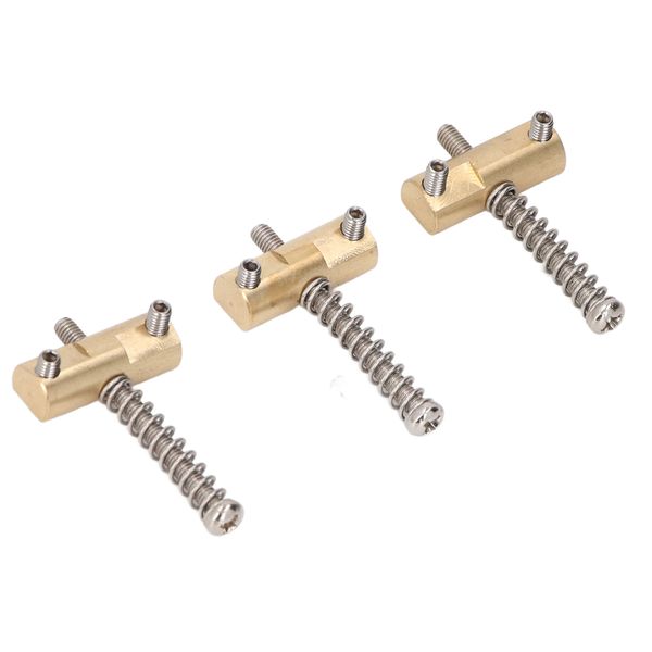 3 Pieces Compensated Guitar Saddles Compatible With TL Electric Guitar