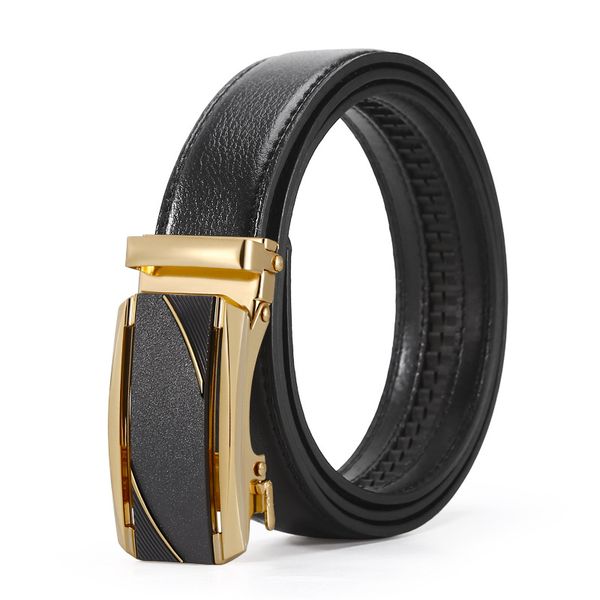 Premium Men Belt Business Casual Automatic Buckle Holiday Gift Set Box