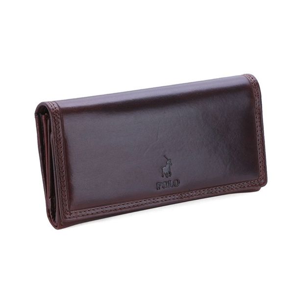 Polo Kenya Leather Trifold Purse