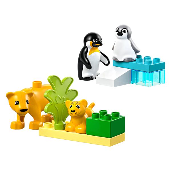 LEGO 10442 DUPLO Wild Animal Families: Penguins and Lions (Parallel Import)