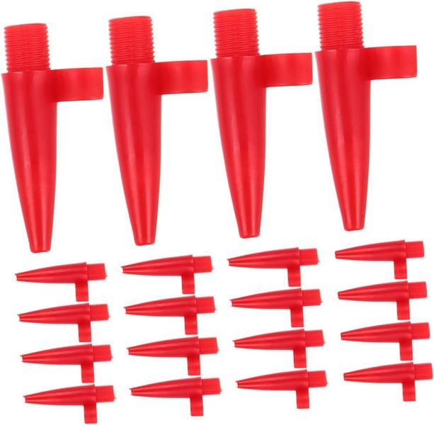 50 Pieces Replacement Nozzles for Hand Air Pump Plastic Inflator Adaptor