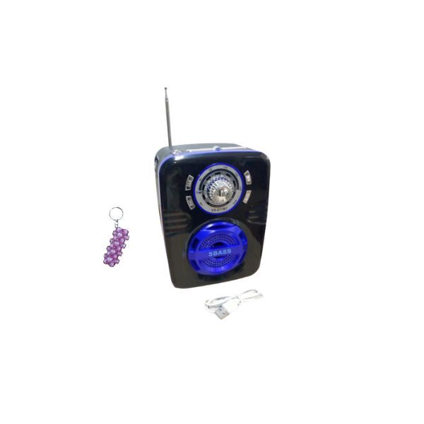 YS-217BT Rechargeable RGB Bluetooth MP3 Speaker With Torch And A Keyholder