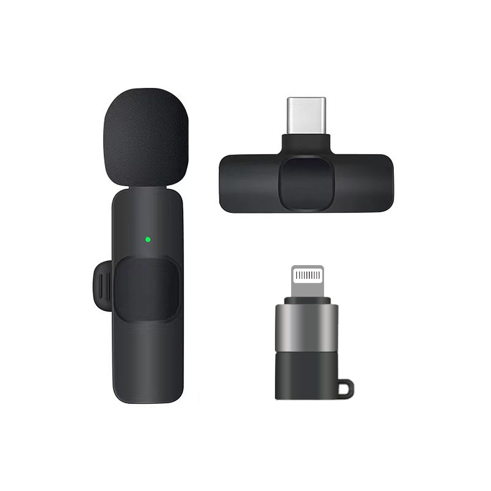 TypeC Wireless Lavalier Microphone Compatible with Type C and