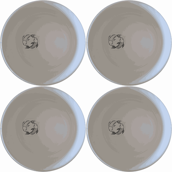 Yingyang Koi Fish Bowl Set of 4 - Range 2
