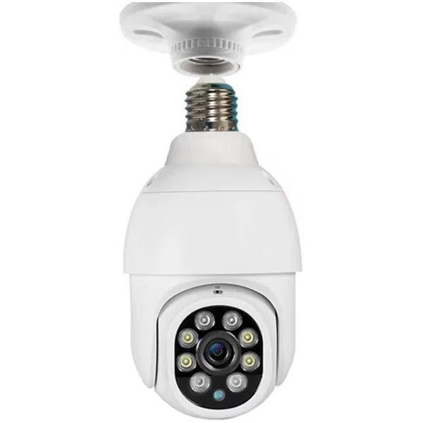 2 Megapixel Wi-Fi CCTV Security Camera , Easy Blub Socket Installation