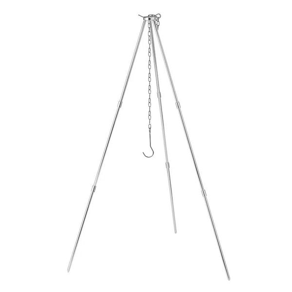 Outdoor Camping Hanging Pot Triangle Bracket for Cooking