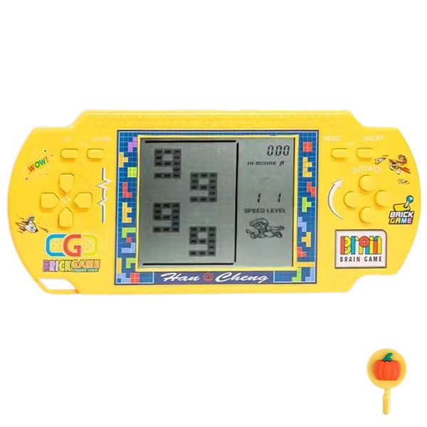 5.0 inch LCD Brick Game Console Building Block Tank Handheld Game Console