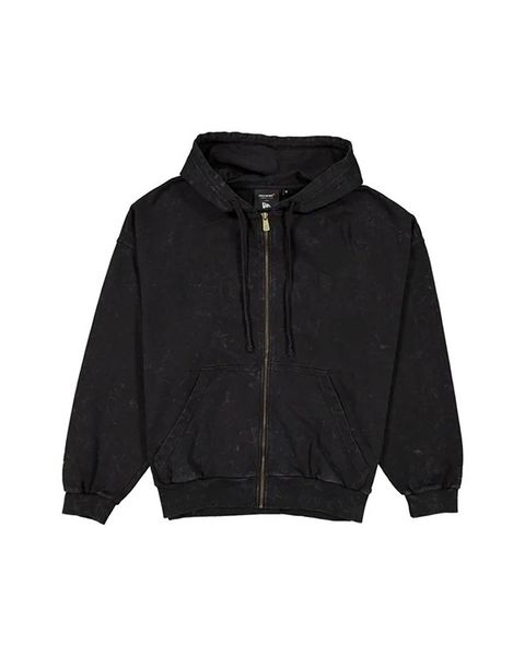 McLaren Racing Washed Black Oversized Full Zip Hoodie