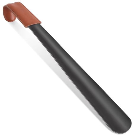 Shoe Horn Long Handle for Seniors - Stainless Steel Long Handled Shoe Horn Image